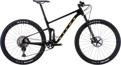 Vitus Rapide FS CRX Mountain Bike 2022 - Black - Mango - XL, Black - Mango
